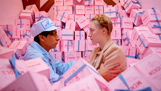 Scene from The Grand Budapest Hotel